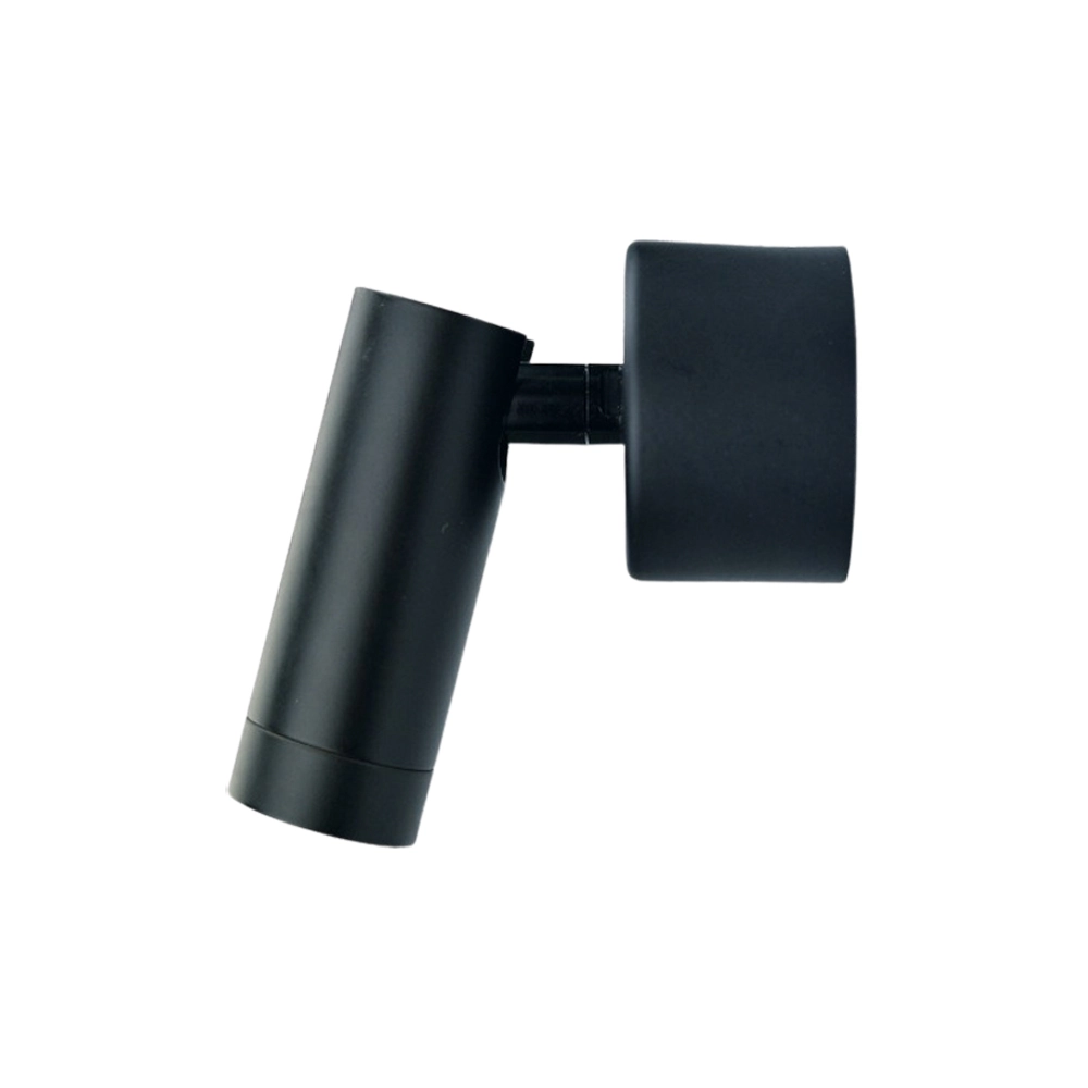 Spot Arandela De Sobrepor Preto Led 6w 3000k Bivolt