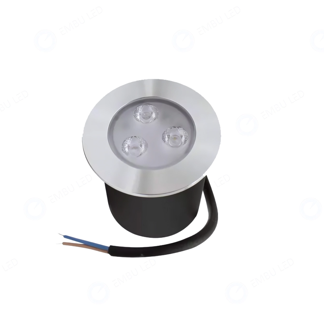 Spot Balizador De Embutir Piso Solo Ip67 Led 3w 3000k Bivolt