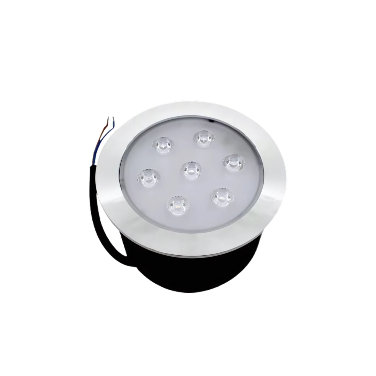 Spot Balizador De Embutir Piso Solo Ip67 Led 7w 3000k Bivolt
