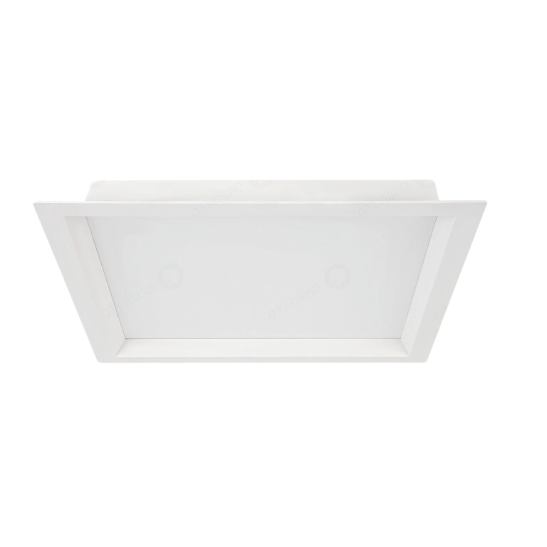 Painel Plafon De Embutir Recuado Branco 40cm Led 36w 6500k Bivolt