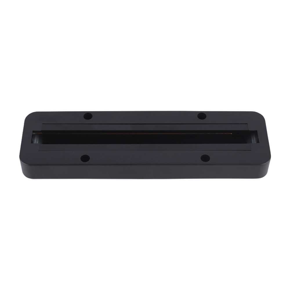 Base Sobrepor Para Spot Trilho Preto 21 5cm Embu Led