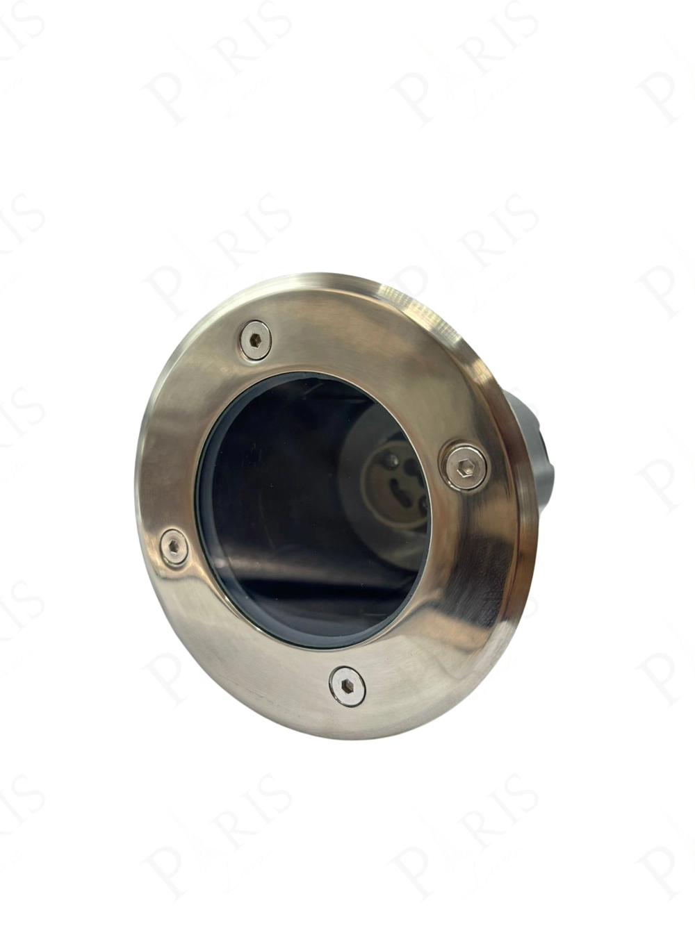 Balizador De Embutir Piso Solo Cromado 11cm 1gu10 Ip65