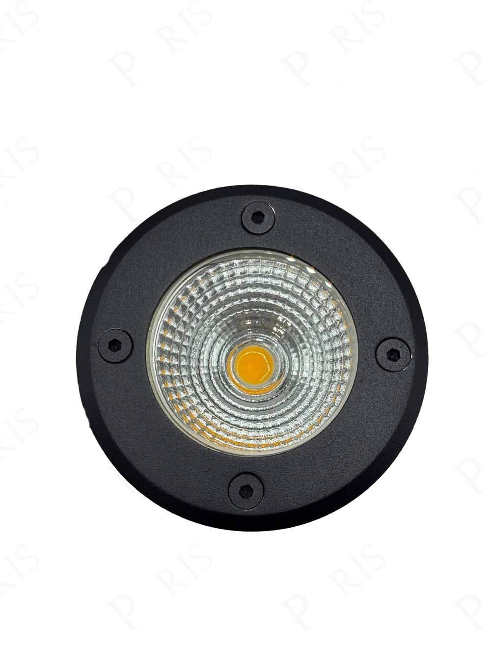 Balizador De Embutir Piso Solo Preto Ip67 Led 5w 3000k Bivolt