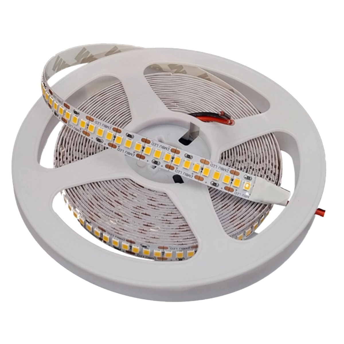 Fita Led 12v 12w/m 4000k Ip20 Rolo 5 Metros 10mm 240leds/m 1200lm