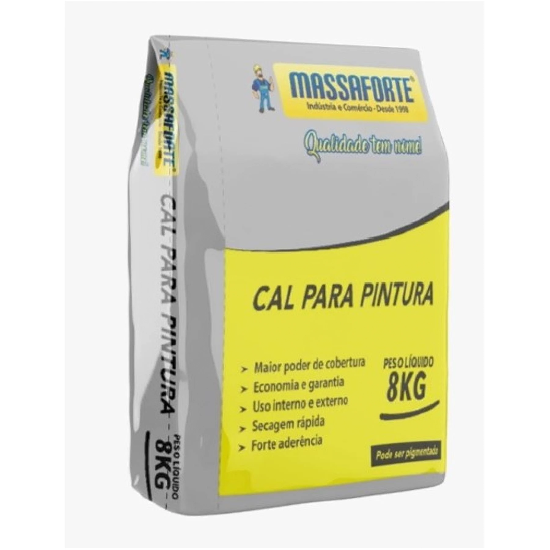 Cal Para Pintura 8Kg Massaforte