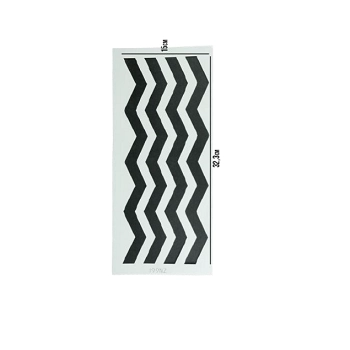Estencil Zig Zag Chevron Plast De Confeitar Gmezn957 Prime Chef