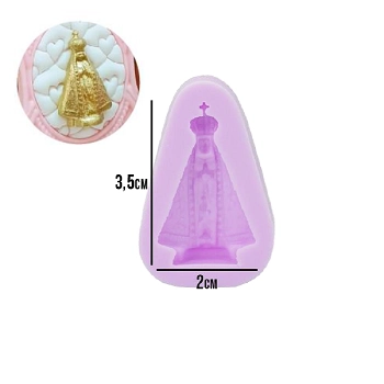 Molde Silicone Nossa Senhora Aparecida