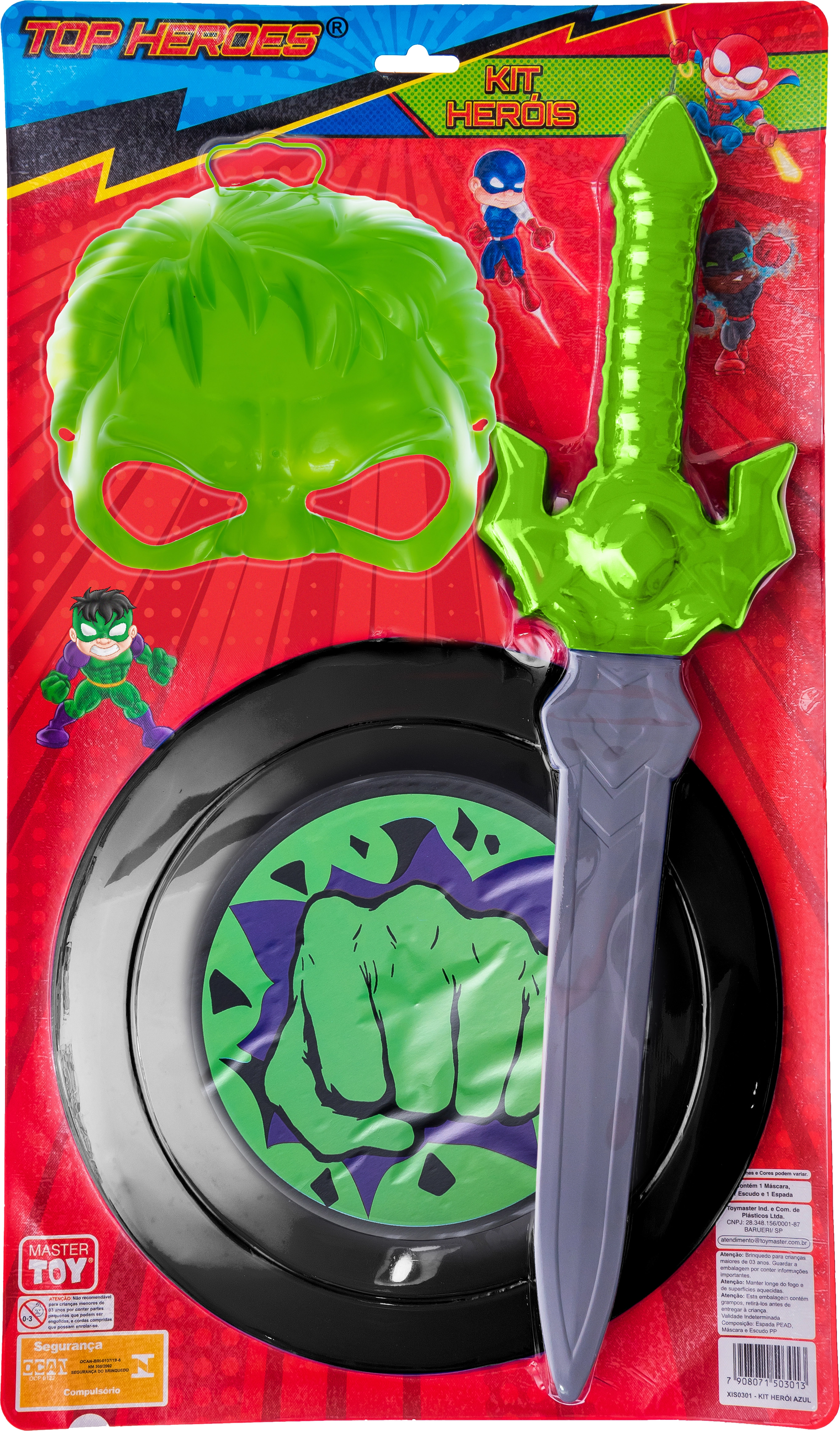 Kit Heroi Verde