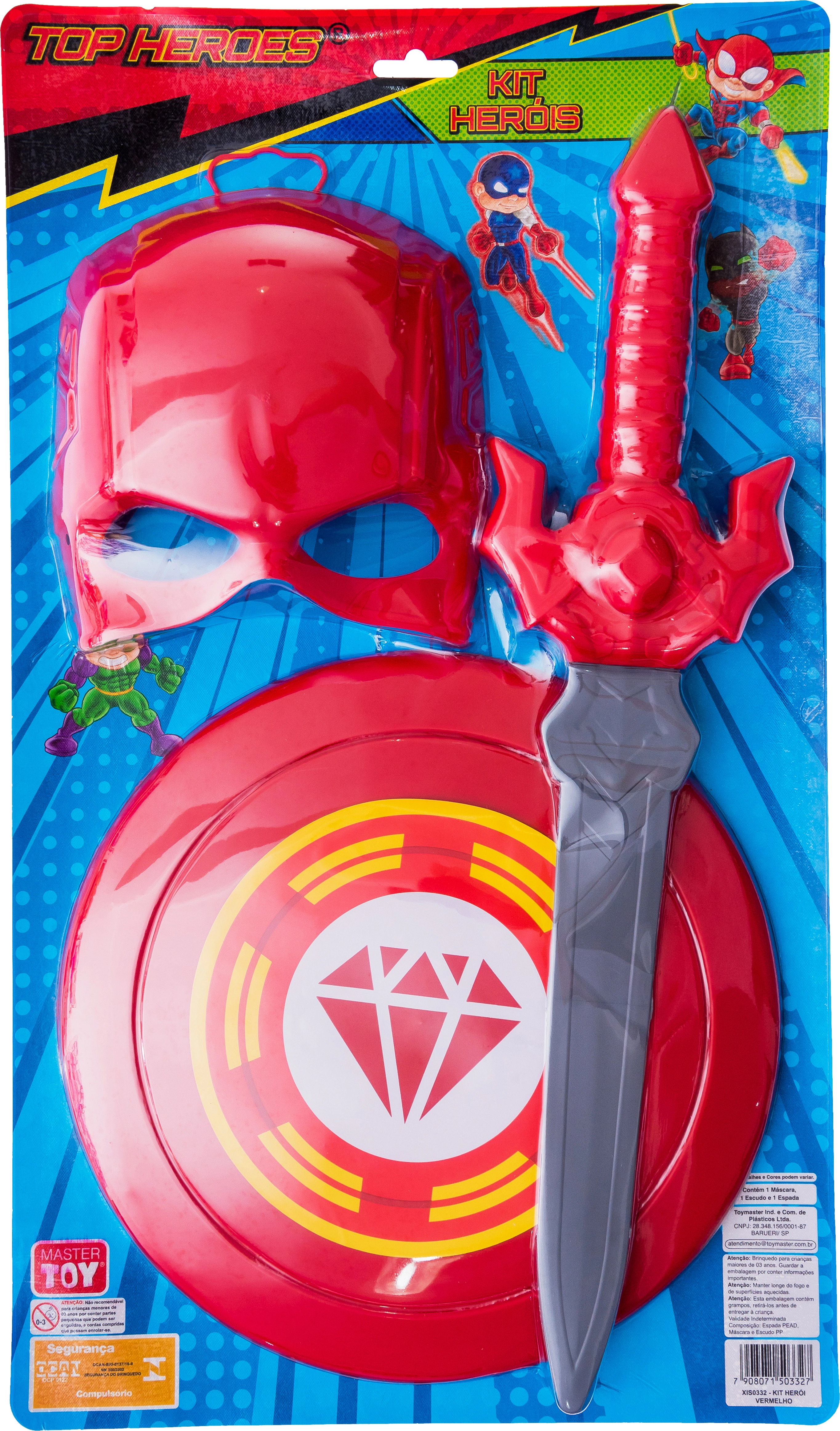 Kit Heroi Ver Esp/ma