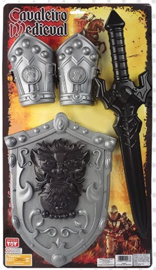 Kit Cavaleiro Medieval Xis0476 Toymaster