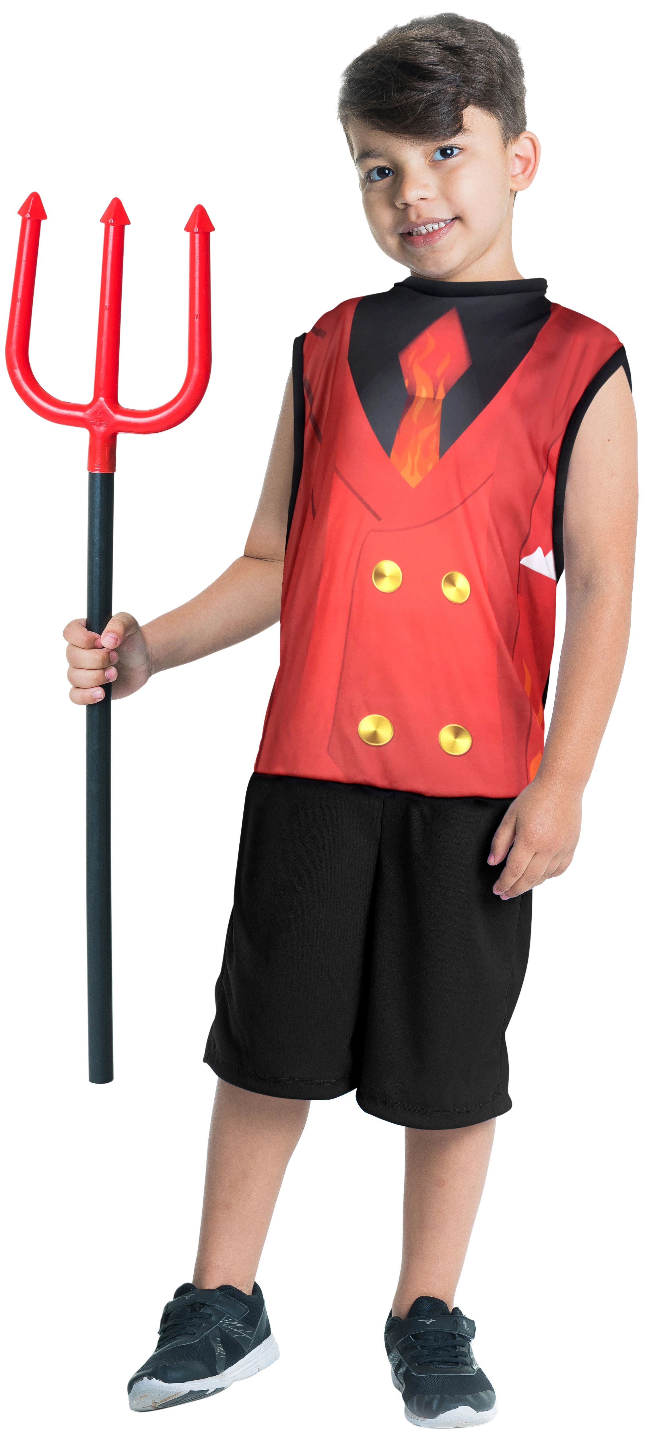 Fantasia Infantil Diabinho Xis0575 Toymaster