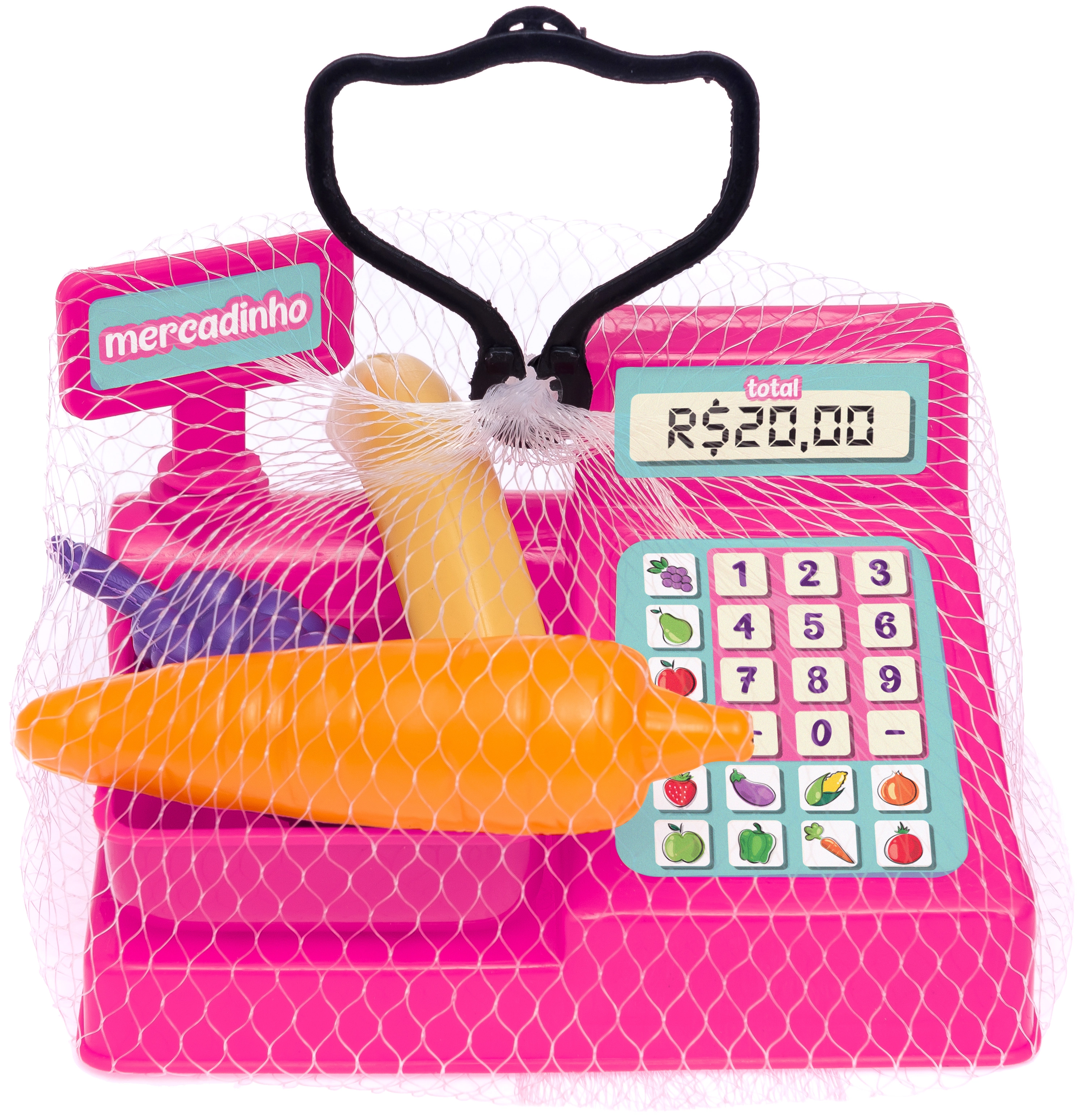 Caixa Registradora Rosa Xis0678 Toymaster