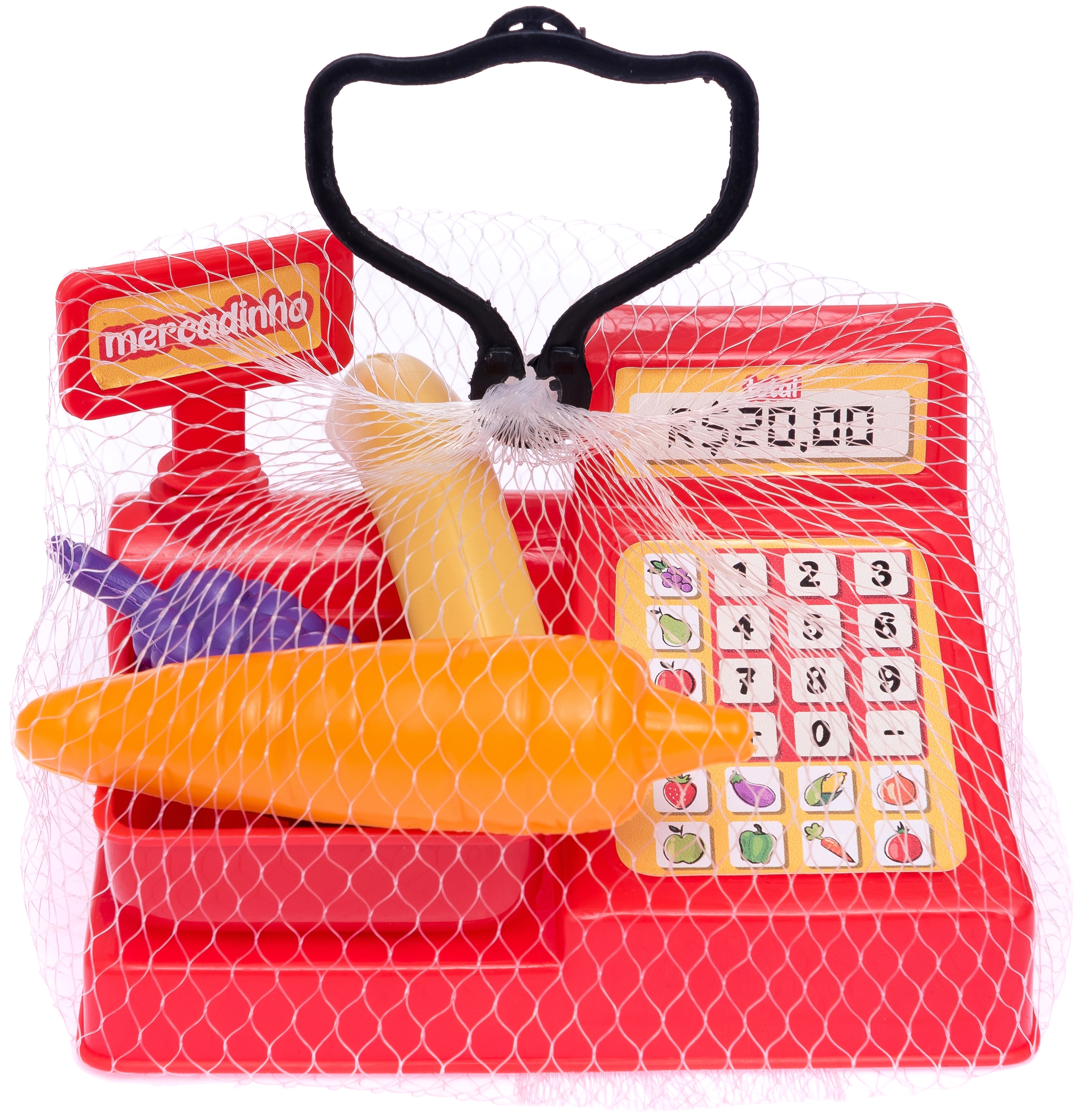 Caixa Registradora Vermelha Xis0679 Toymaster