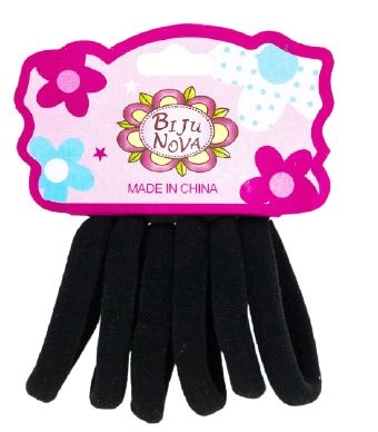 Elastico Cabelo Preto 2500219