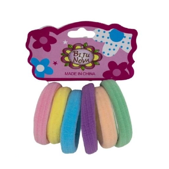Elastico De Meia Cores C/6 5,5cm D093 Bijunova