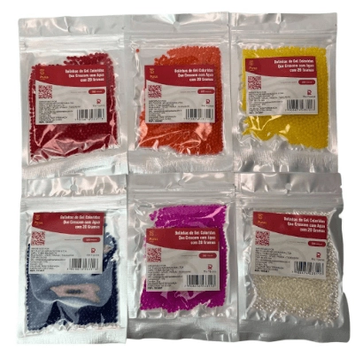 Bolinhas De Gel Sortida 20g
