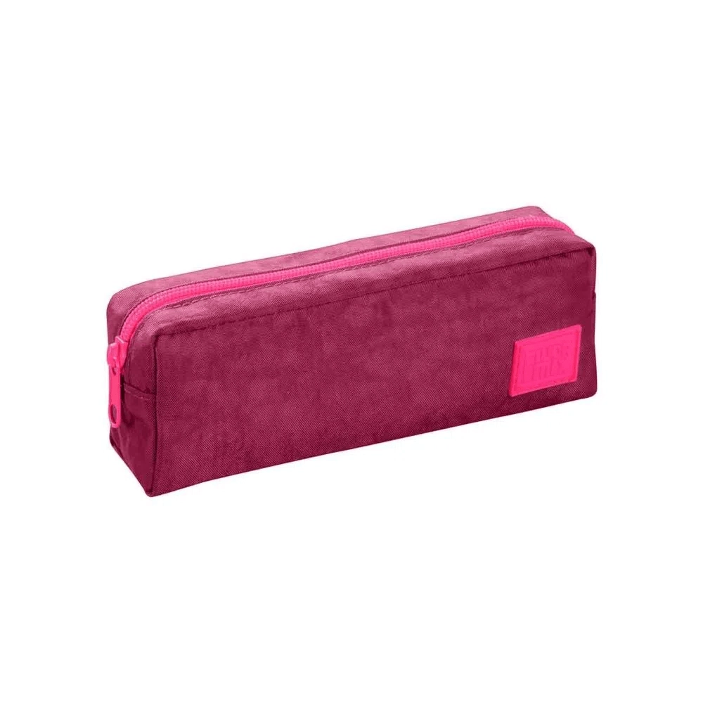 Estojo Foroni Fluor Mix Roxo 3 Comp.teen