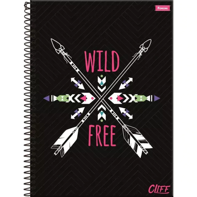 Caderno Foroni Cd Univ Cliff Fem 10m 160f 306681