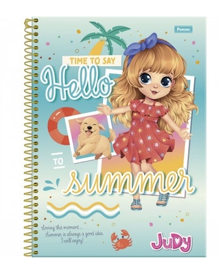 Caderno Foroni Cd Univ Judy 10m 160f 316761