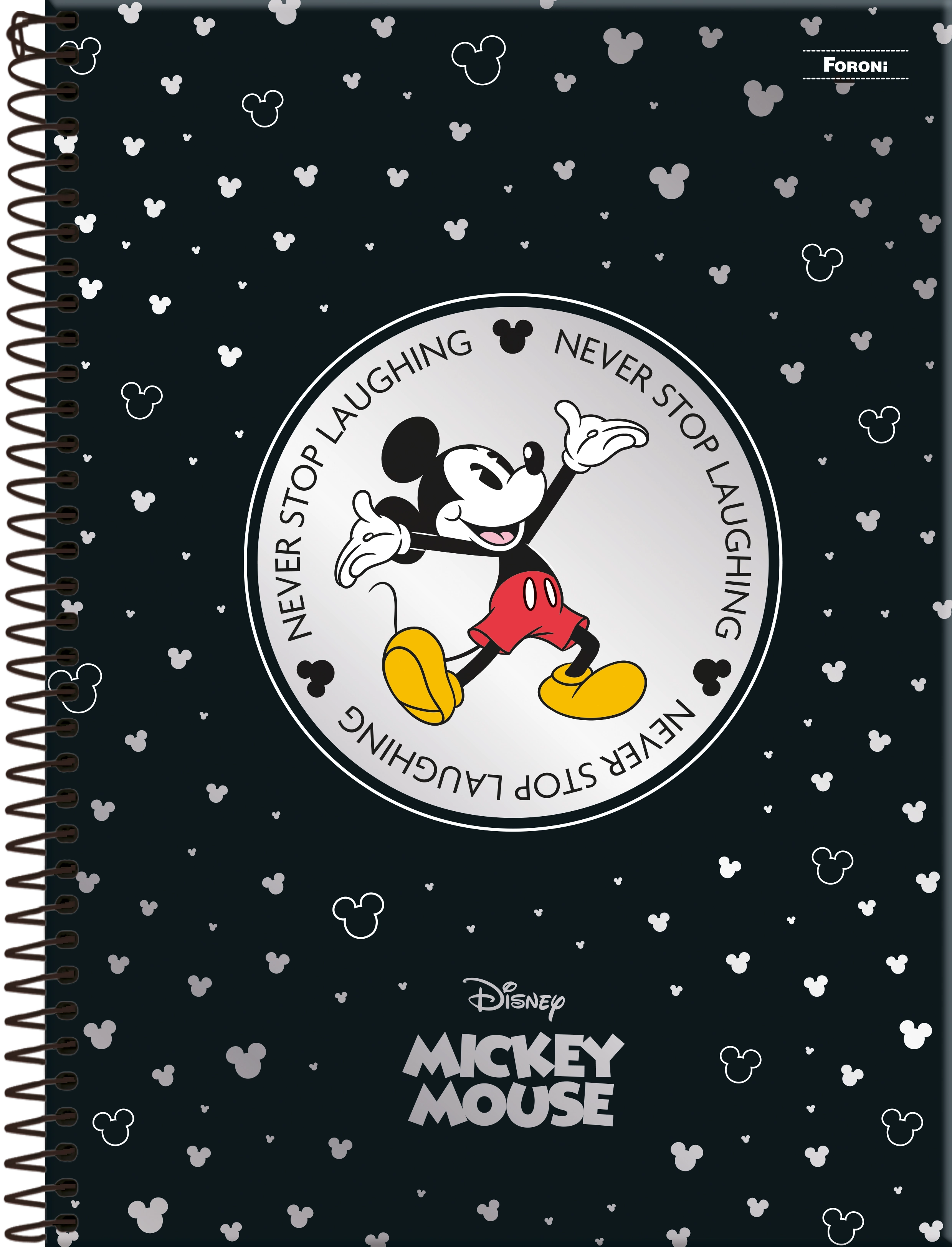 Caderno Foroni Cd Univ Disney Mickey 10m 160f 336881
