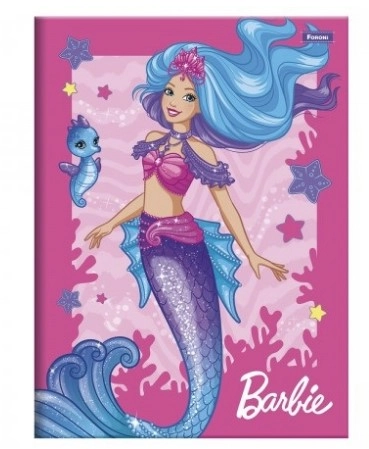 Cad.costurado Univ.c.dura Foroni Barbie Dreamtopia 5x80fls
