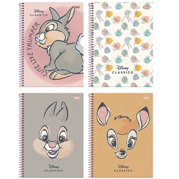 Caderno Capa Dura Disney Classico 160fl 200x275