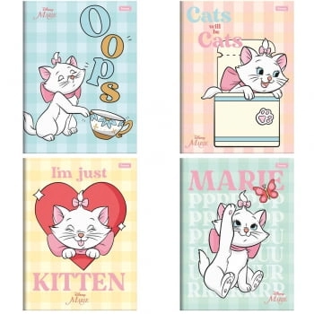 Caderno 1/4 Cd Cost 80fl 140mmx200mm Foroni Marie