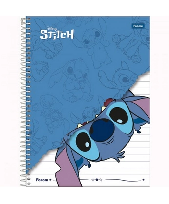 Caderno Univ.cd Foroni 160f 10m Pt14 Stitch Fsc