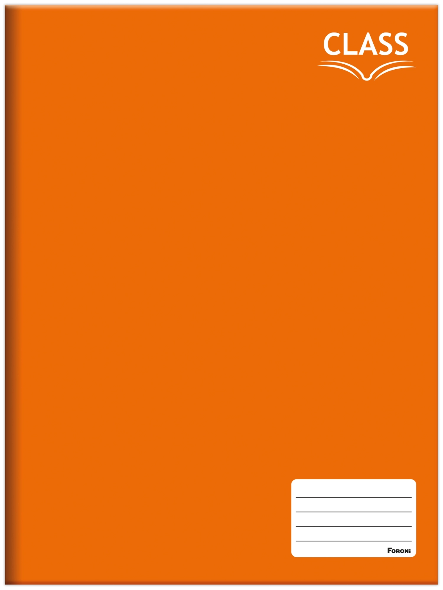 Caderno Broch Univ 96f Laranja 35.6674 8 Foroni