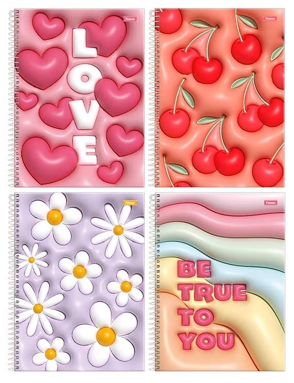 Caderno 10 Mat Nicecream Foroni