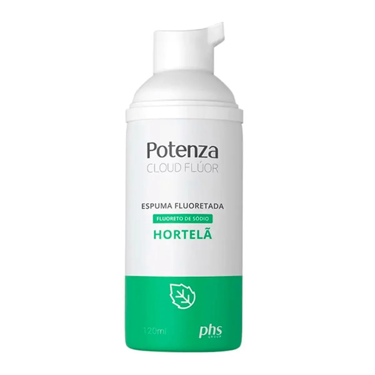 Flúor em Espuma Potenza Cloud Fluor - PHS - Flúor em Espuma Potenza Cloud Fluor Hortelã - PHS