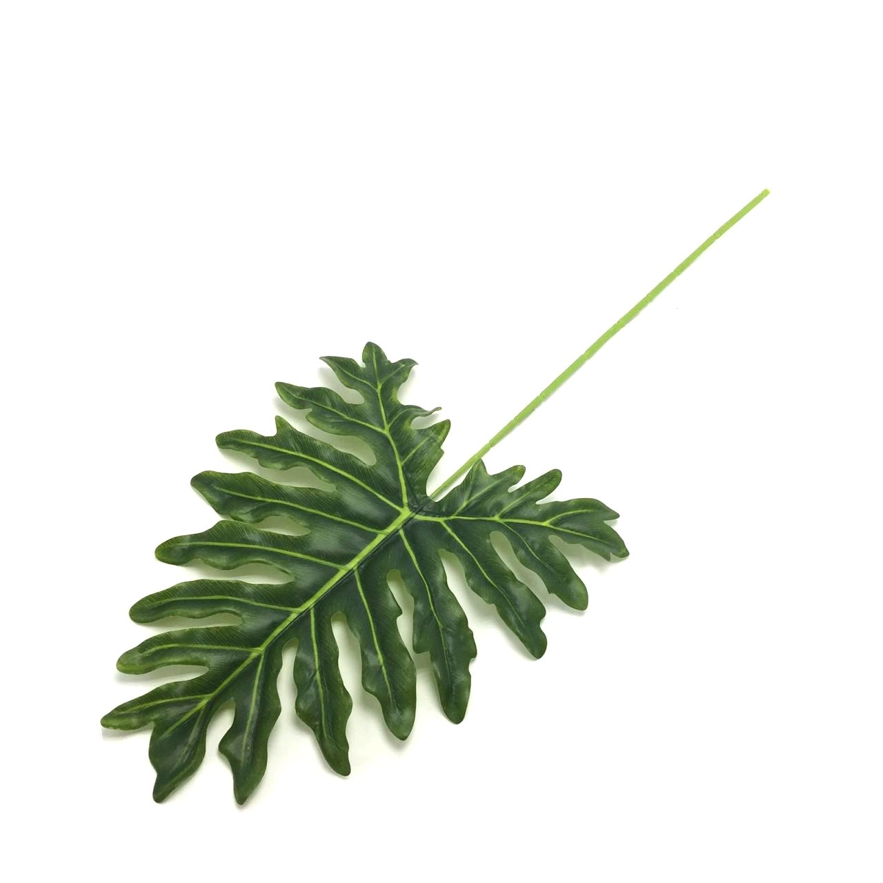 Galho Filodendro Xanadu Verde Plástico
