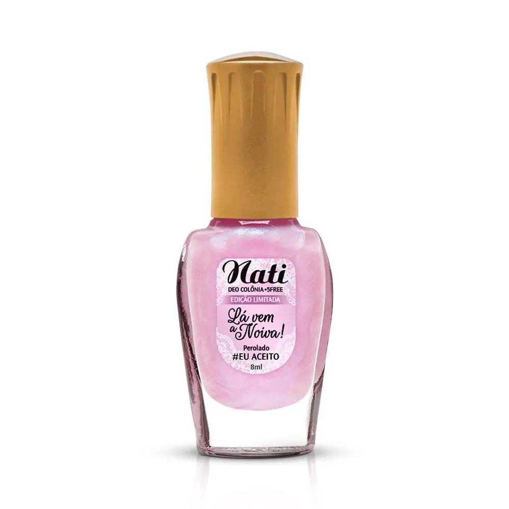Esmalte Nati Eu Aceito La Vem A Noiva 8ml