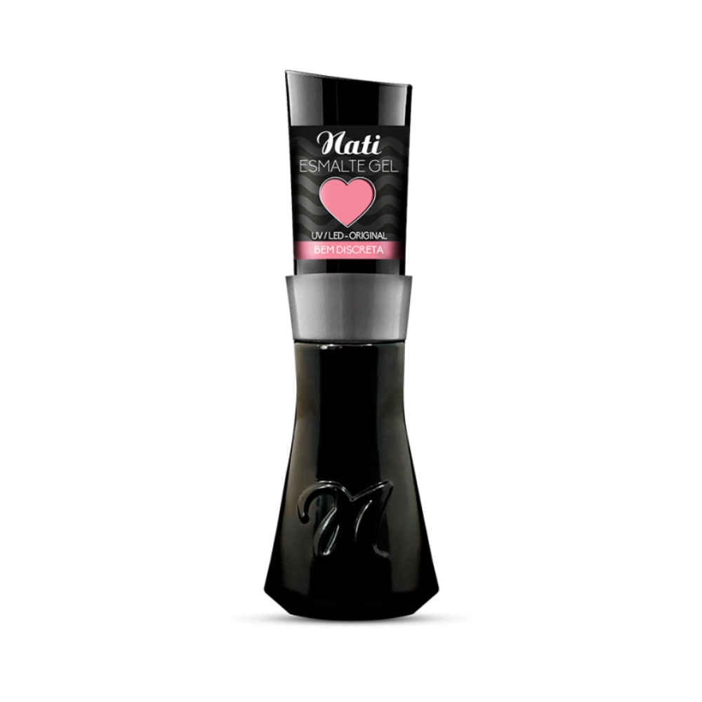 Esmalte Em Gel Nati Cabine Bem Discreta 8,5ml