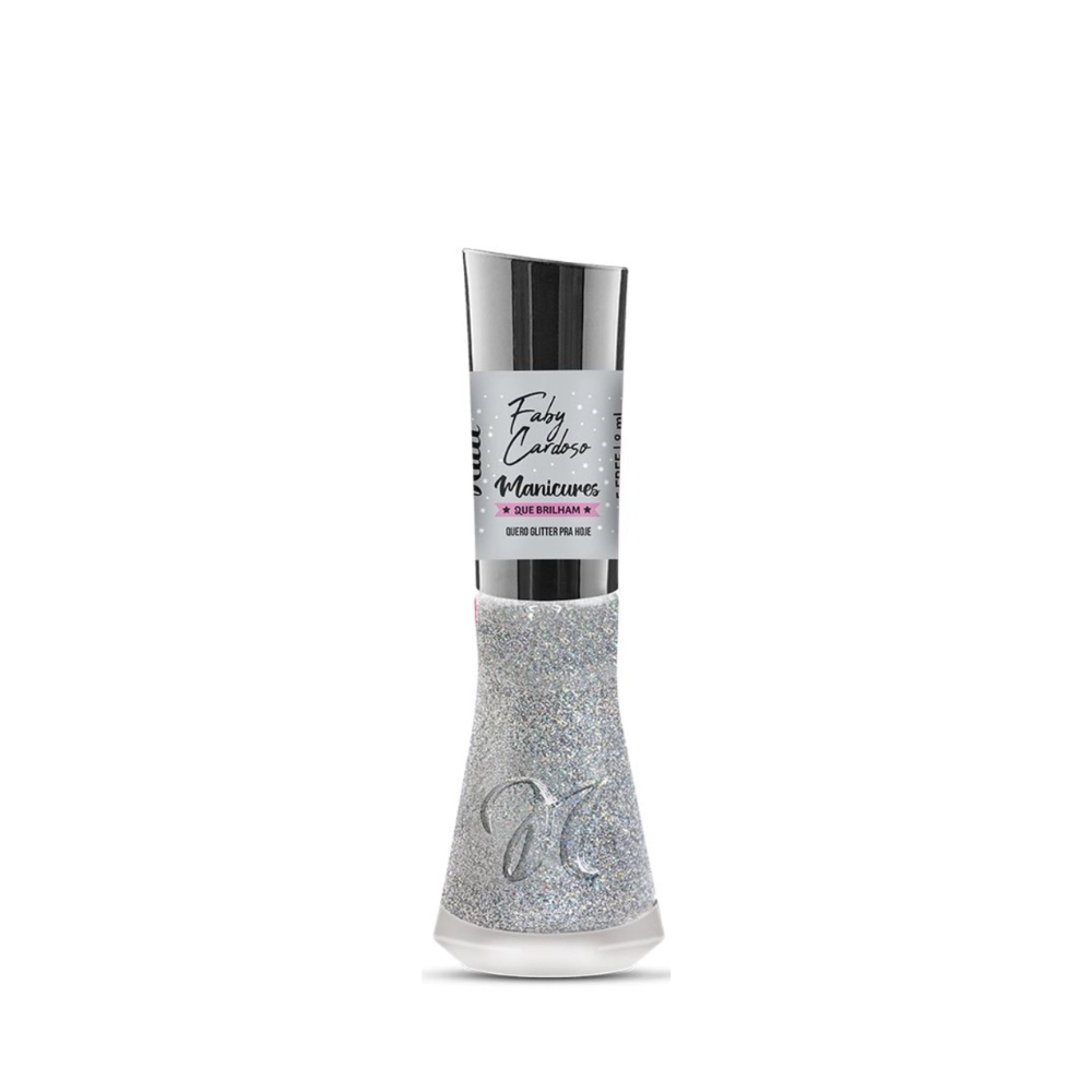 Esmalte Nat Faby Cardoso Quero Glitter Pra Hoje 8ml