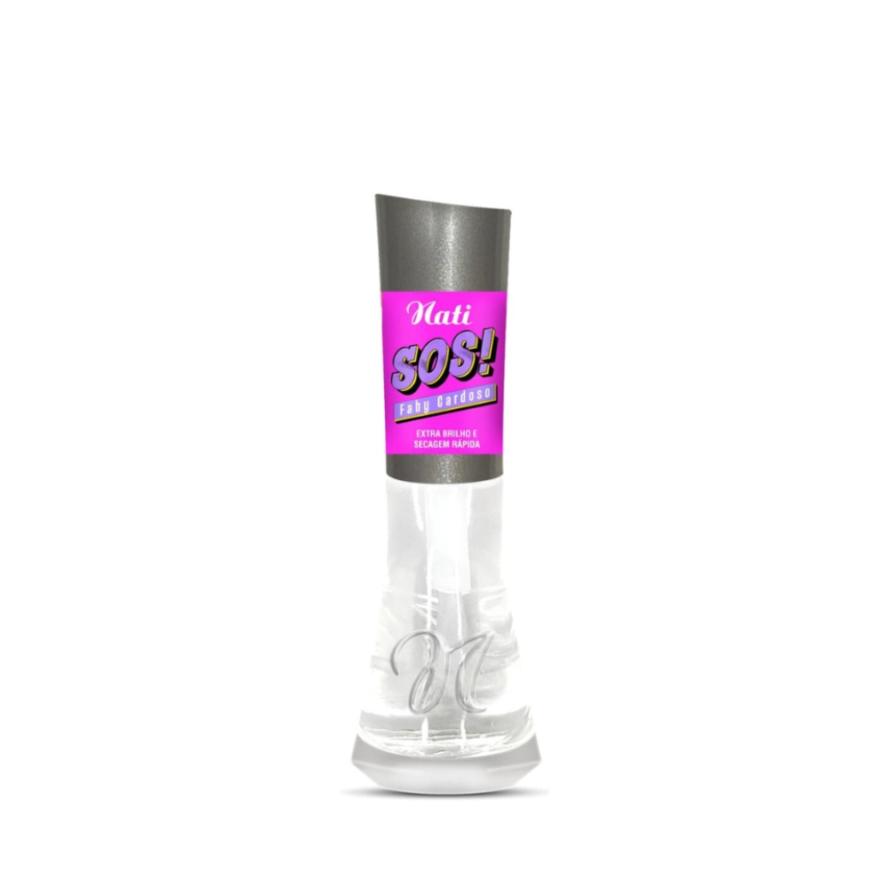 Esmalte Nati Faby Cardoso Sos Extra Brilho E Secagem 8ml