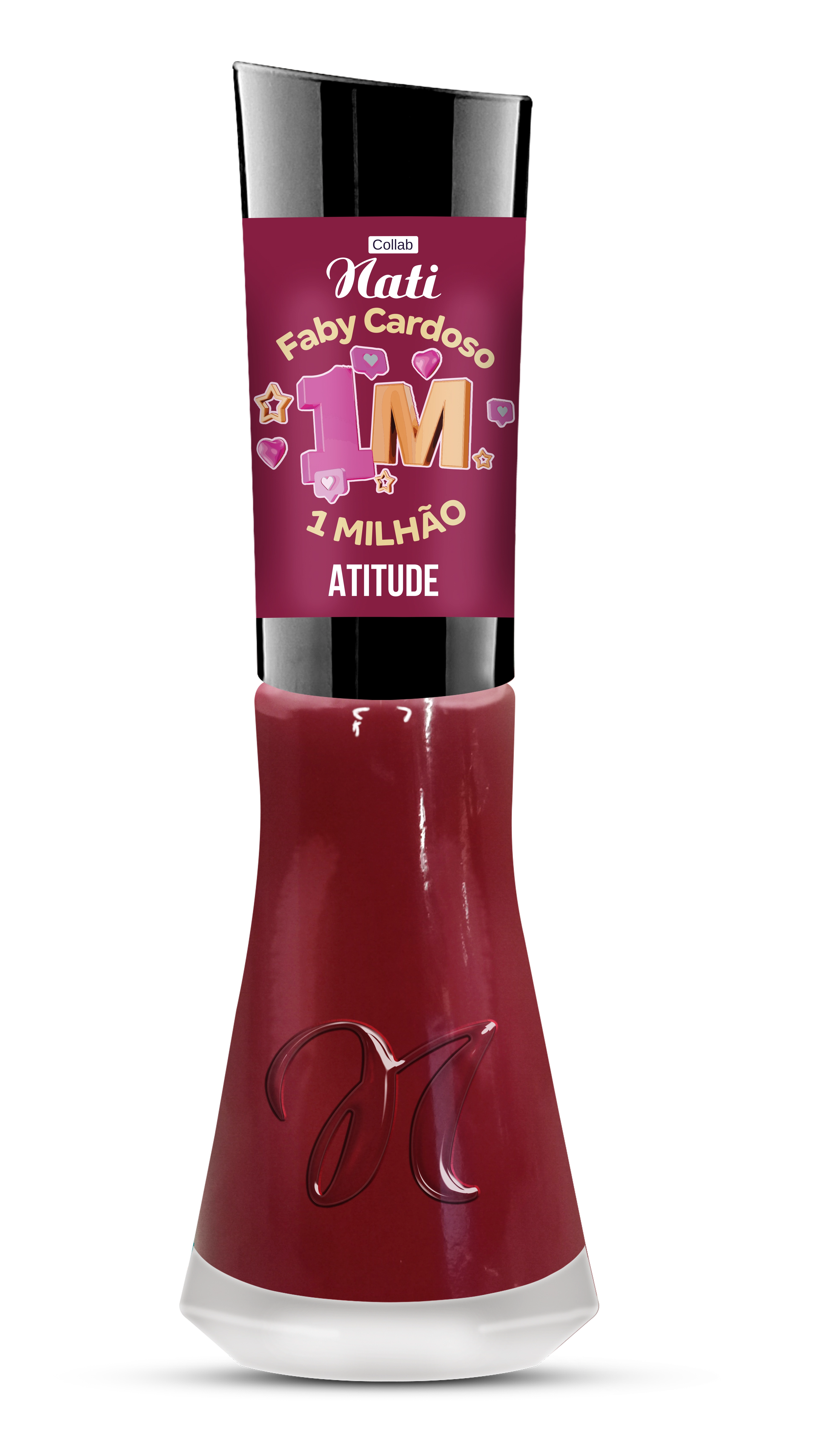 Esmalte Nati 1mfaby Cardoso Cr Atitude 8ml