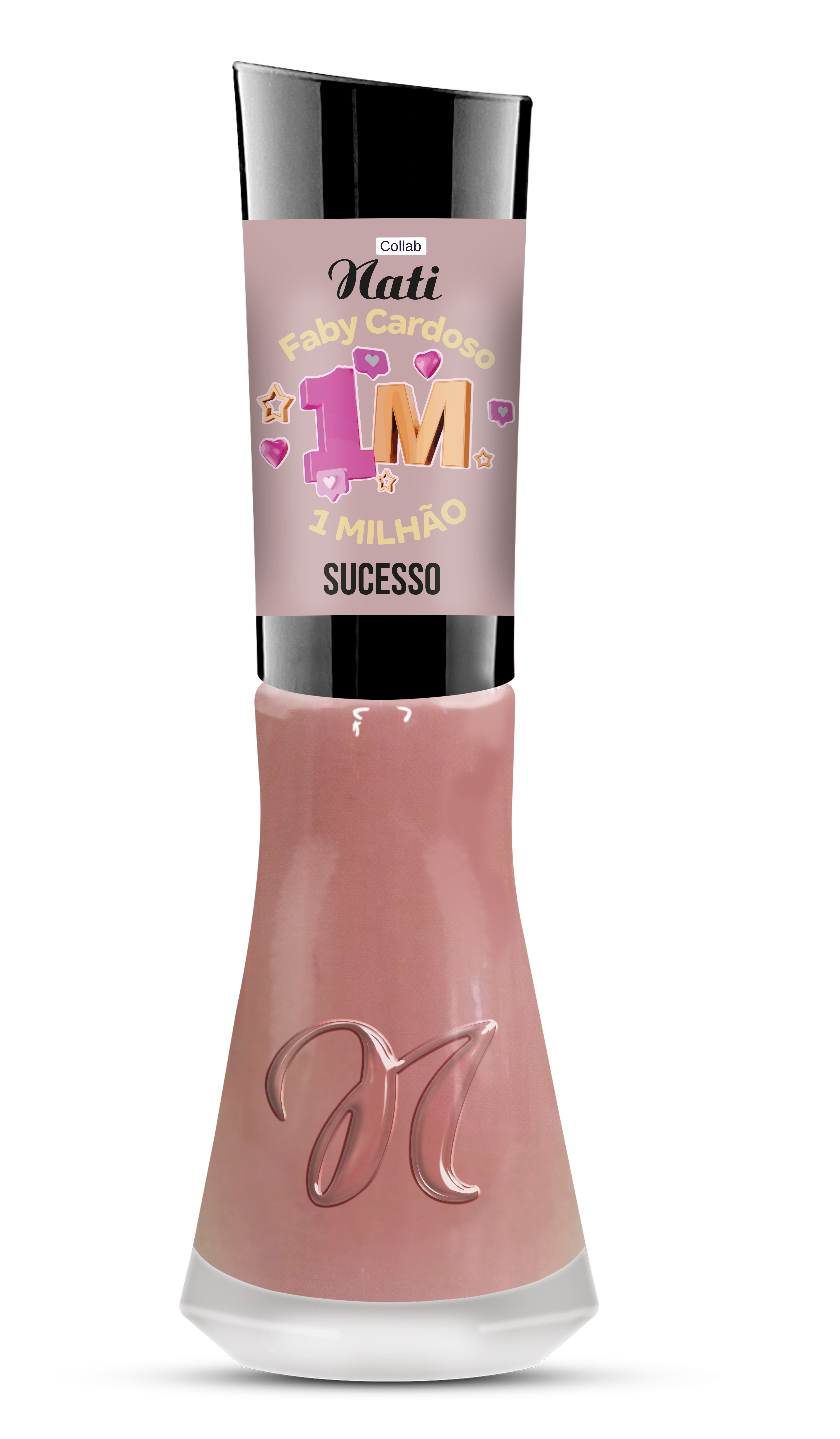 Esmalte Nati 1mfaby Cardoso Cr Sucesso 8ml