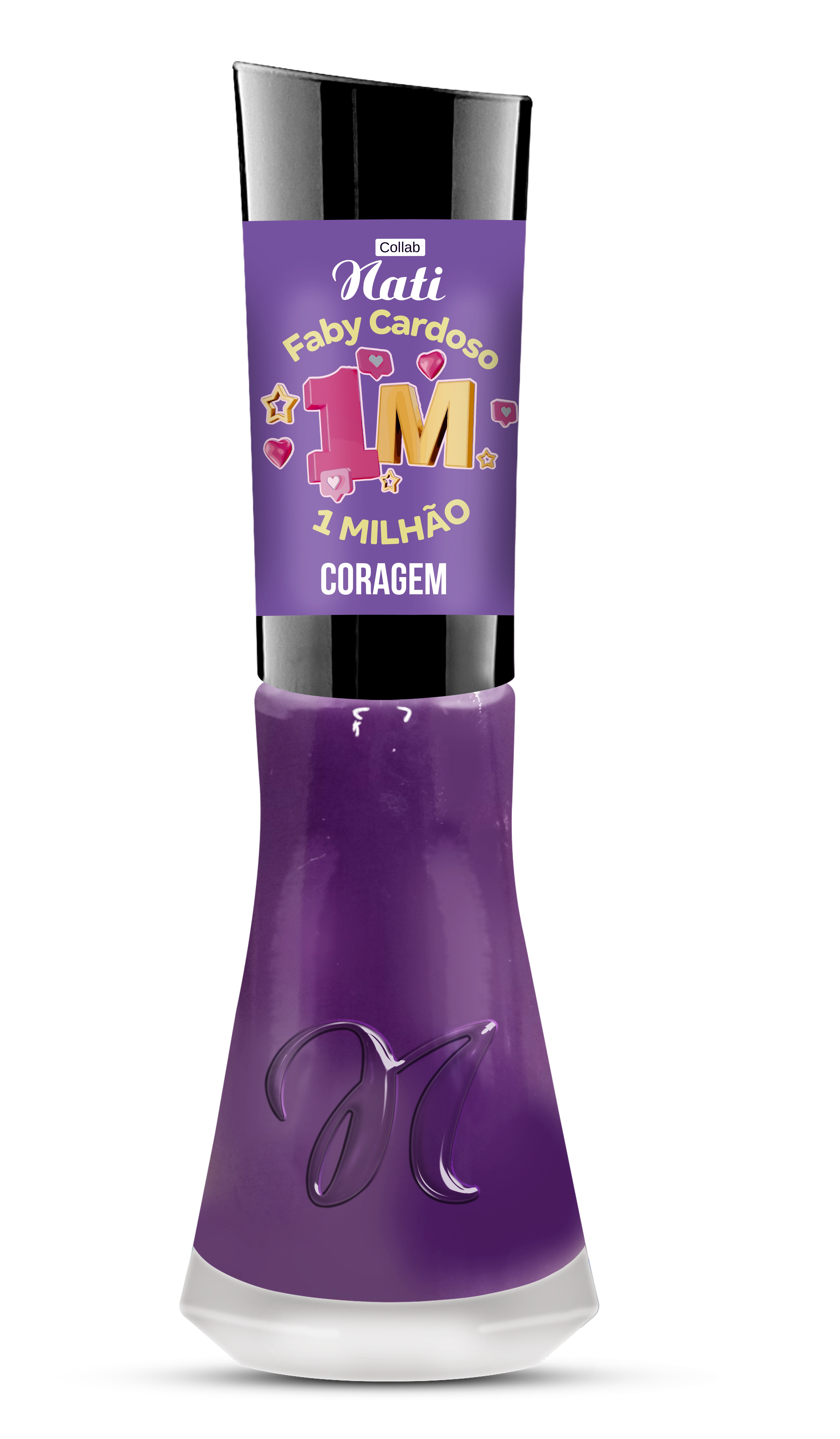 Esmalte Nati 1mfaby Cardoso Cr Coragem 8ml