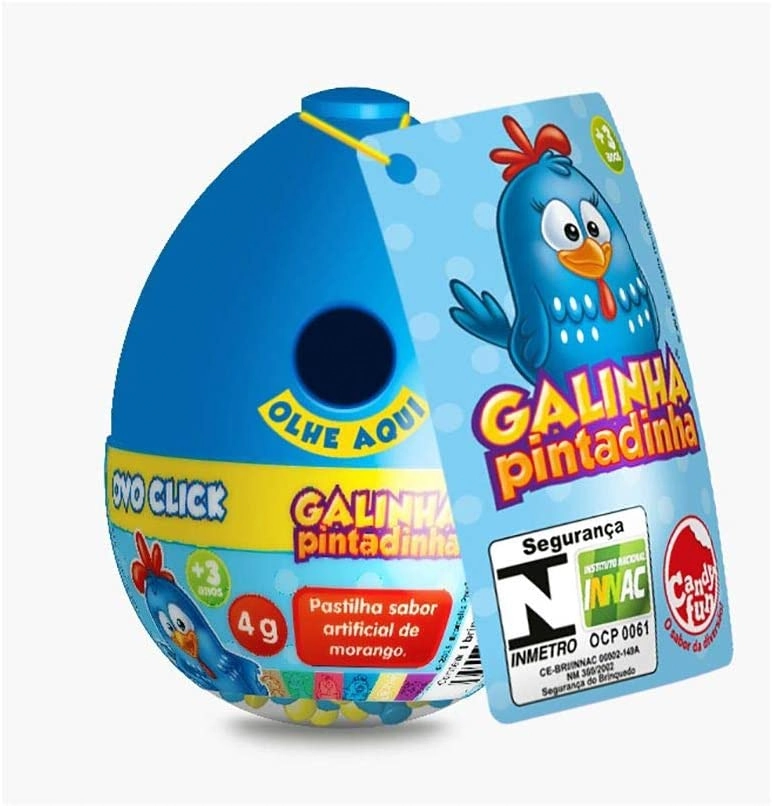 Galinha Pintadinha Ovo Click