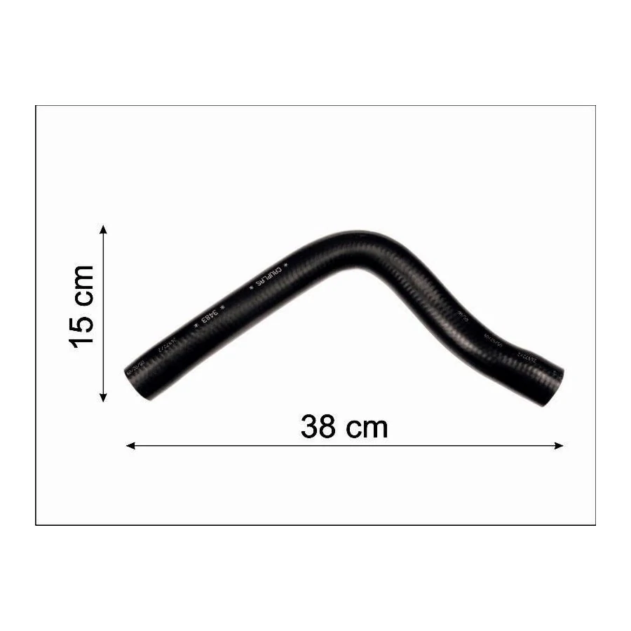 Mangueira Superior do Radiador VOLKSWAGEN NEW BEETLE - CAUPLAS 3483