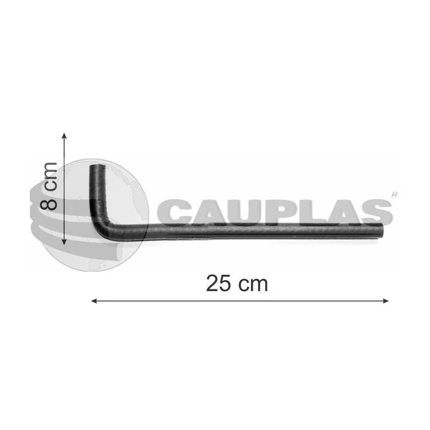 Mangueira da Bomba de Combustível á Tubulação FIAT UNO - CAUPLAS 8552