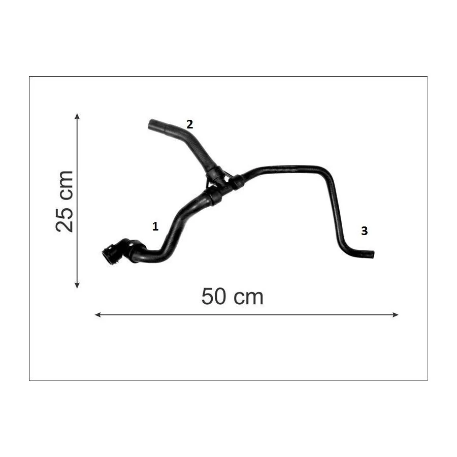 Mangueira Entrada do Aquecedor CHEVROLET - GM CORSA/MONTANA - CAUPLAS 905555