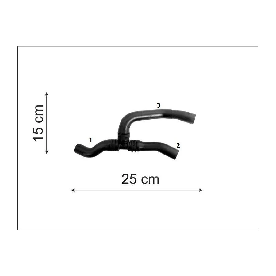 Mangueira Conexão da Válvula Termostática VOLKSWAGEN UP - CAUPLAS 11239