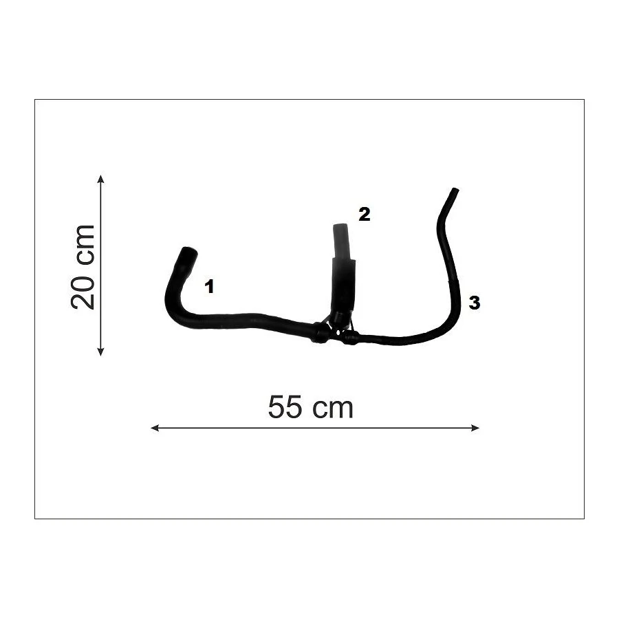 Mangueira Entrada do Aquecedor CHEVROLET - GM COBALT/SPIN - CAUPLAS 913358