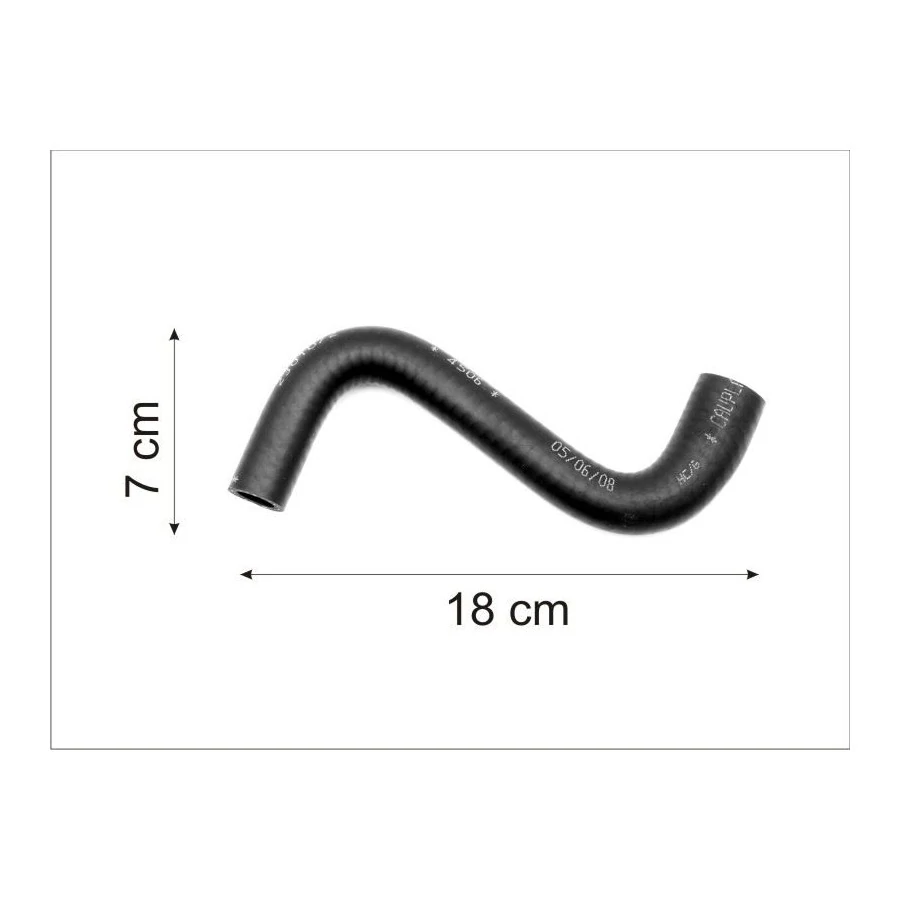 Mangueira do Aquecedor CHEVROLET - GM CORSA/CORSA PICK-UP com Ar-condicionado - CAUPLAS 904506