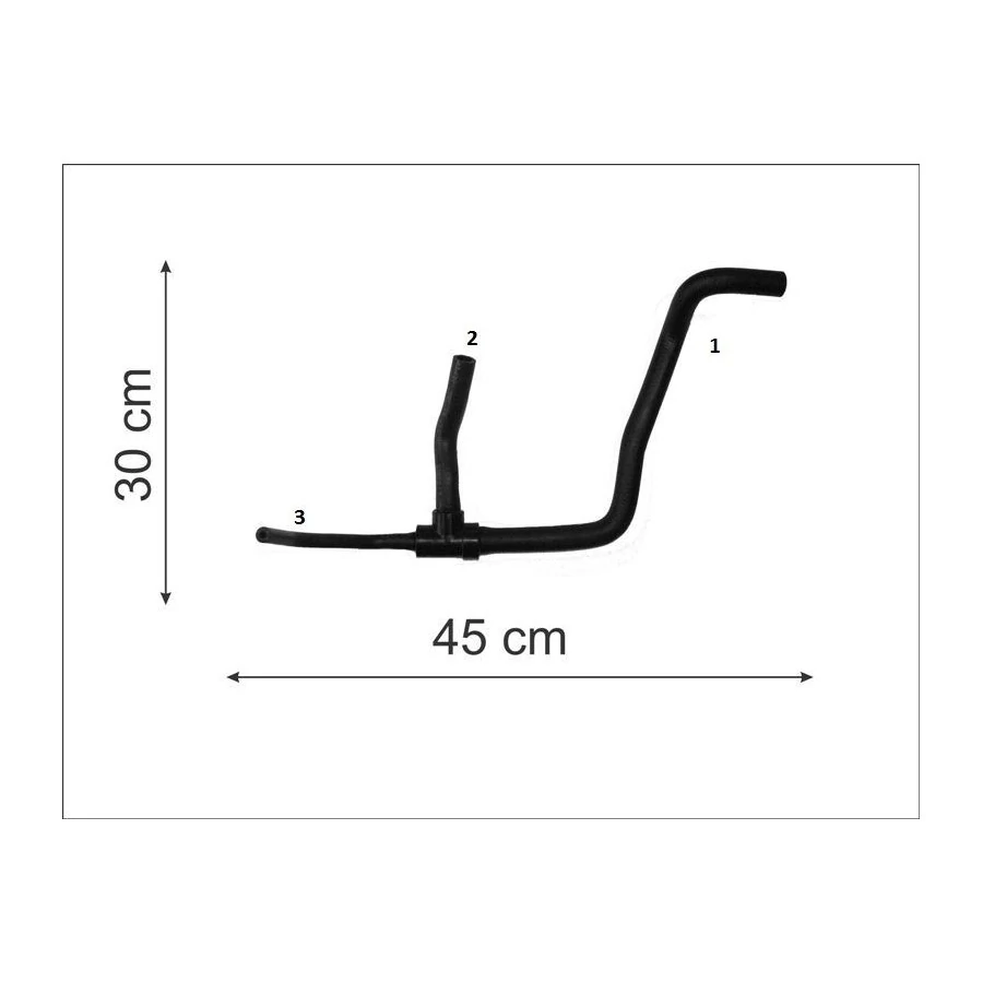 Mangueira Entrada do Aquecedor CHEVROLET - GM CORSA - CAUPLAS 913047