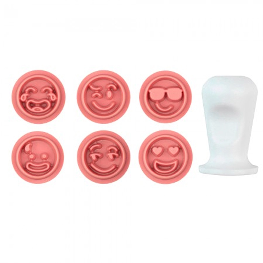 Kit Carimbos Emocoes Rs Bb 2cm 7 Pc 413168 Bluestar