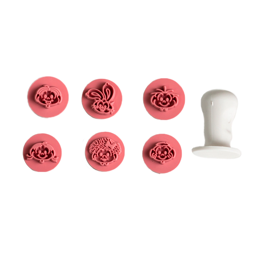 Kit Carimbos Turma Da Monica Rs Bb 2.5cm 7pcs 413625 Bluestar