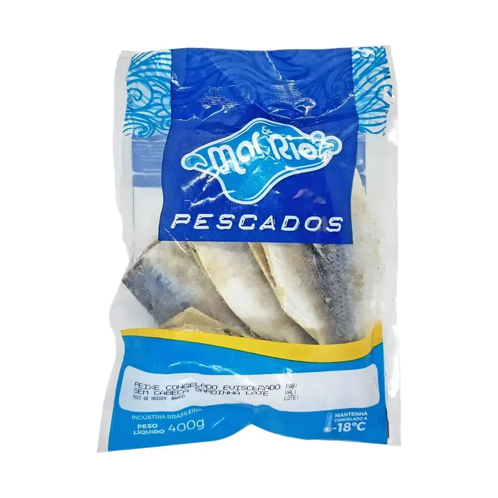 Sard Mar Rio 400g Evisc S Cab Limpa
